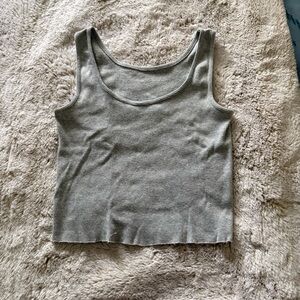 Brandy Melville gray tank top